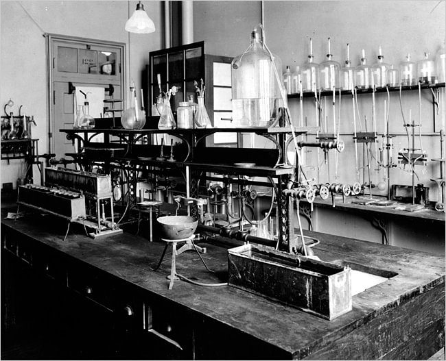 Laboratório de fisiologia na Universidade de Toronto onde Banting e Best trabalharam.