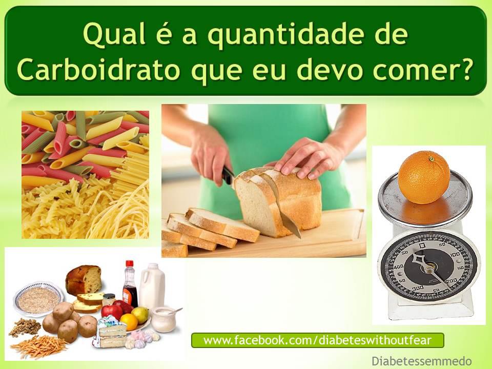 Qual a quantidade de carboidrato que eu deve comer?