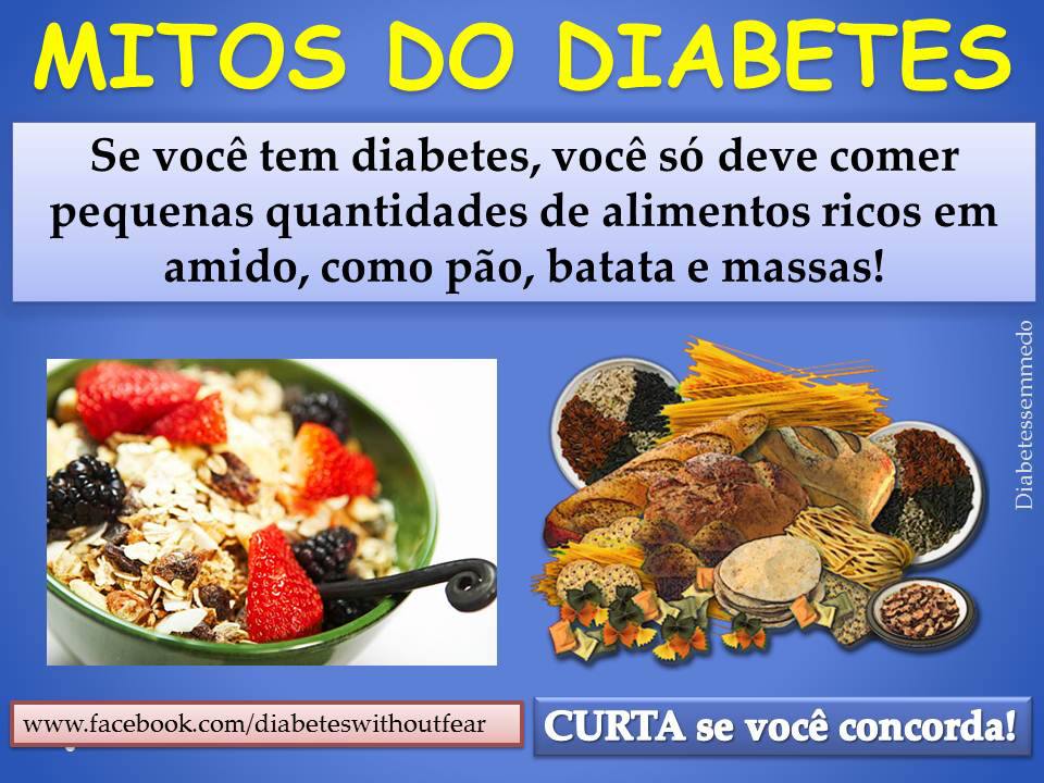 mitos do diabetes por diabetes sem medo