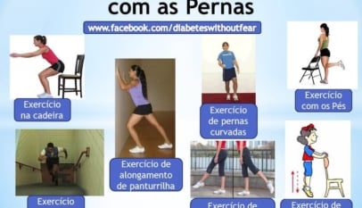 diabetes exercicios pernas