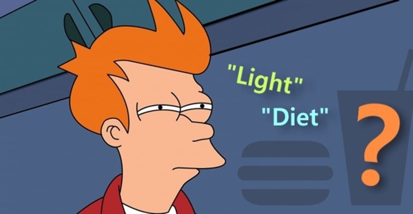 diferenca light e diet diabetes 2